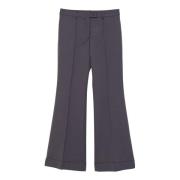 Acne Studios Signature Palazzo Byxor Gray, Dam