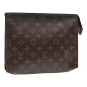 Louis Vuitton Vintage Pre-owned Canvas necessrer Brown, Dam