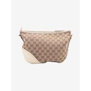 Gucci Vintage Pre-owned Canvas gucci-vskor Beige, Dam