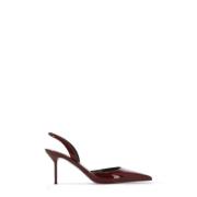 Paris Texas Bordeaux Patentläder Slingback Skor Red, Dam