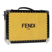 Fendi Vintage Pre-owned Laeder resvskor Yellow, Dam