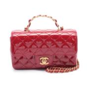 Chanel Vintage Pre-owned Laeder handvskor Red, Dam