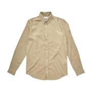 Samsøe Samsøe Corduroy Kräm Skjorta Beige, Herr