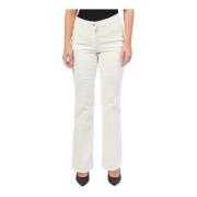 Gerry Weber Vita Straight Leg Bomulls Jeans White, Dam