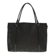 Gucci Vintage Pre-owned Canvas gucci-vskor Black, Dam