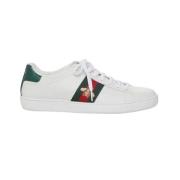 Gucci Vintage Pre-owned Laeder sneakers White, Dam