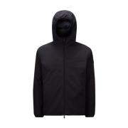 Moncler Minimalistisk Kort Dunjacka Svart Black, Herr