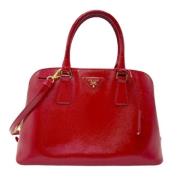 Prada Vintage Pre-owned Laeder prada-vskor Red, Dam