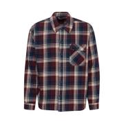 Blend Rutig Flanell Shacket Overshirt Multicolor, Herr