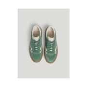 Pepe Jeans Retro Mocka Sneakers Green, Dam