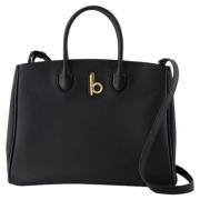 Burberry Laeder handvskor Black, Dam