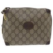 Gucci Vintage Pre-owned Laeder gucci-vskor Beige, Dam