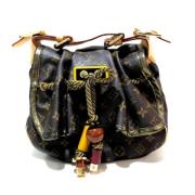 Louis Vuitton Vintage Pre-owned Tyg louis-vuitton-vskor Brown, Dam