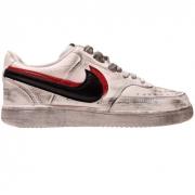 Nike Anpassade Chicago Sneakers Vintage Stil White, Herr