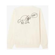 Obey Stiligt Sweatshirt för en Modern Look Beige, Herr