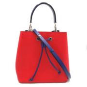 Louis Vuitton Vintage Pre-owned Tyg louis-vuitton-vskor Red, Dam