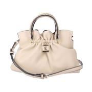 Ermanno Scervino Liten Toteväska Octavia Beige, Dam