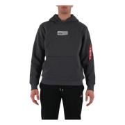 Alpha Industries Metal Plate Hoodie Gray, Herr