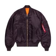 Alpha Industries Heritage Plum Bomberjacka Purple, Herr