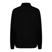 Kaffe Mysig Sweatshirt Svart Djup Black, Dam