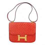 Hermès Vintage Pre-owned Laeder axelremsvskor Red, Dam