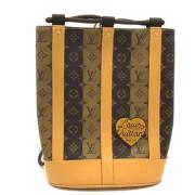 Louis Vuitton Vintage Pre-owned Tyg louis-vuitton-vskor Brown, Dam