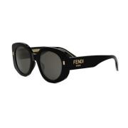 Fendi Stiliga solglasögon för din look Black, Unisex