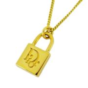 Dior Vintage Pre-owned Guld dior-smycken Yellow, Dam