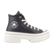 Converse Höga Sneakers med Mönstrad Klack Blue, Dam