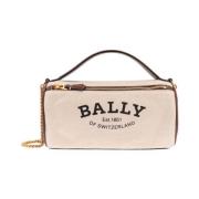 Bally Logo Toteväska Mini Beige, Dam