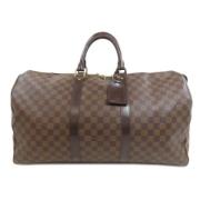 Louis Vuitton Vintage Pre-owned Canvas louis-vuitton-vskor Brown, Dam