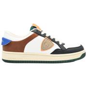 Philippe Model Lyon Low Sneakers i vitt och svart Multicolor, Herr