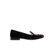 Scarosso Lady Nolita Svart Sammet Black, Dam