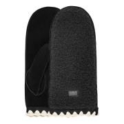 UGG Fluff Vantar med Skallad Kant Black, Dam