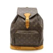 Louis Vuitton Vintage Pre-owned Canvas louis-vuitton-vskor Brown, Dam