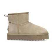 Mexx Beige Ankelboots för kvinnor Beige, Dam