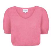 American Dreams Mjuk Rosa Pullover Lolanda Pink, Dam