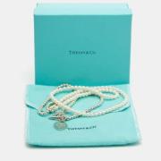 Tiffany & Co. Pre-owned Pre-owned Metall halsband Gray, Dam