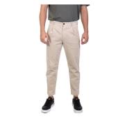 Hugo Boss Herr Chino Shyne Byxor Beige, Herr