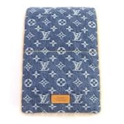 Louis Vuitton Vintage Pre-owned Tyg sjalar Blue, Herr