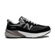 New Balance Svarta Sneakers Mesh Logo Patch Tjock Sula Black, Herr