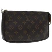 Louis Vuitton Vintage Pre-owned Canvas louis-vuitton-vskor Brown, Dam