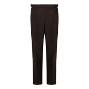 Michael Coal Brun Ull Slim Fit Byxor Brown, Herr