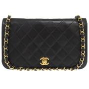 Chanel Vintage Pre-owned Laeder chanel-vskor Black, Dam