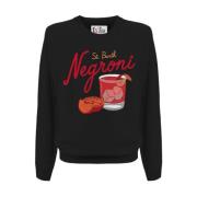 MC2 Saint Barth Lyxig Ull Crewneck Sweater Black, Herr