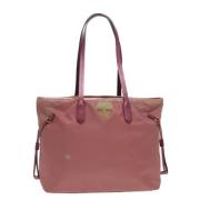 Prada Vintage Pre-owned Nylon prada-vskor Pink, Dam