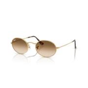 Ray-Ban Klassiska Runda Solglasögon Yellow, Unisex