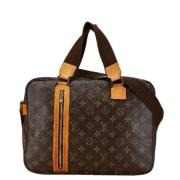 Louis Vuitton Vintage Pre-owned Canvas handvskor Brown, Dam