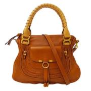 Chloé Pre-owned Pre-owned Laeder handvskor Brown, Dam