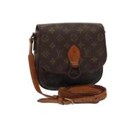 Louis Vuitton Vintage Pre-owned Canvas louis-vuitton-vskor Brown, Dam